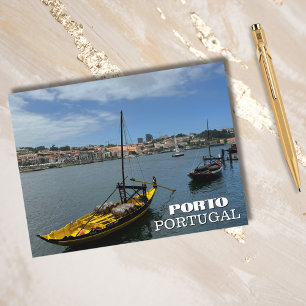 Pretty River Porto Portugal Photography,Travel Holiday Postcard