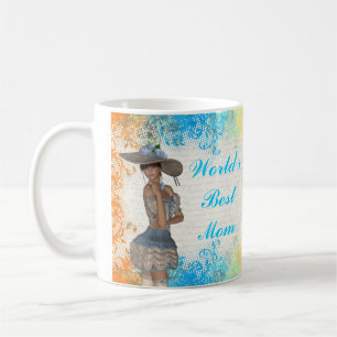Pretty romantic best mum coffee mug