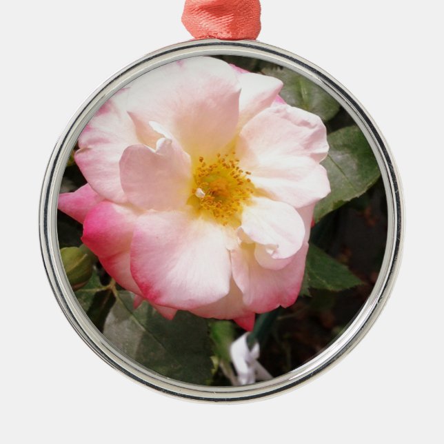 Pretty Rose Metal Tree Decoration (Front)