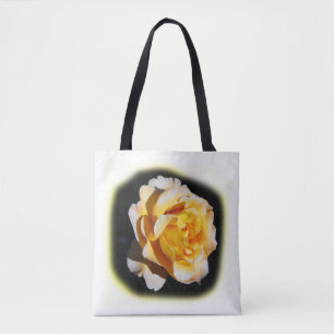 Pretty rose tote bag