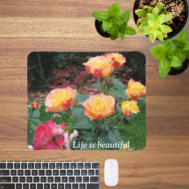 Pretty roses mousepad (Creator Uploaded)