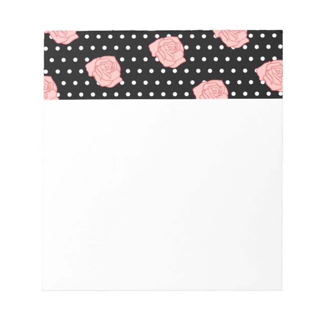 Pretty Roses Notepad (Front)