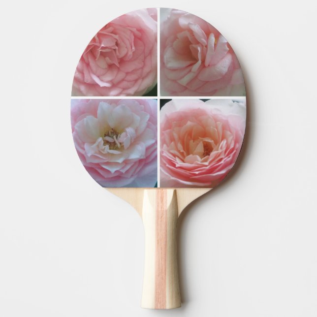Pretty Roses Ping Pong Paddle (Front)
