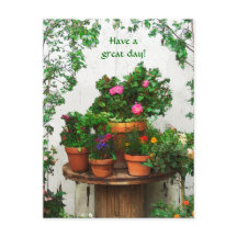 Pretty Roses Post Card