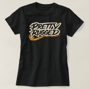 PRETTY RUGGED SPRAY PAINT LOGO T-SHIRT