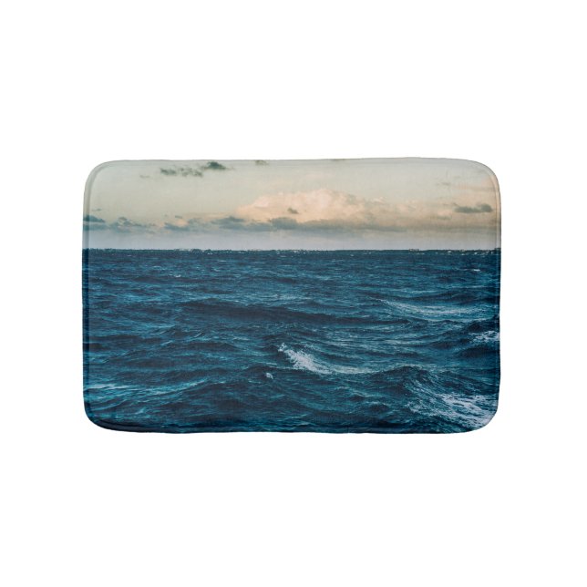 Pretty Sea Landscape Bath Mat (Front)