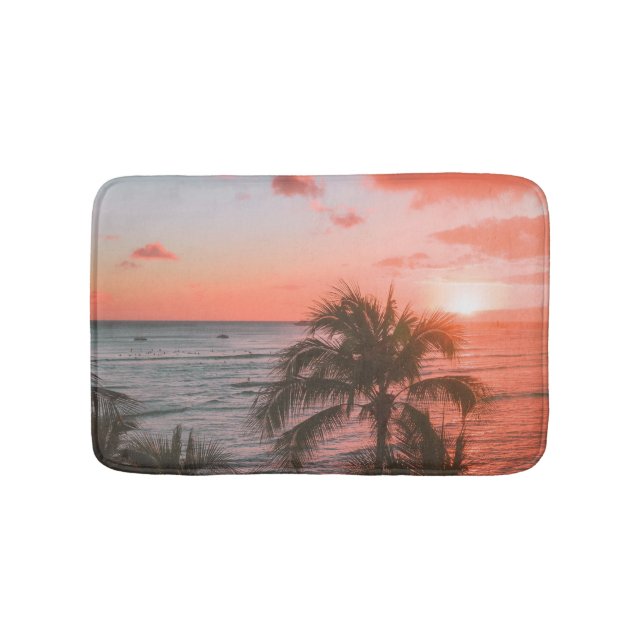Pretty Sea Life Bath Mat (Front)