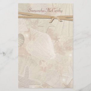 Pretty Seashell Personal Stationery