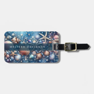 Pretty Seashells Luggage Tag