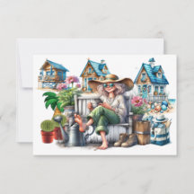 Pretty Senior Lady - See Back! 