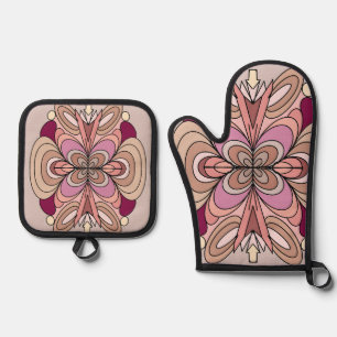 Pretty shades Oven Mitt & Pot Holder Set