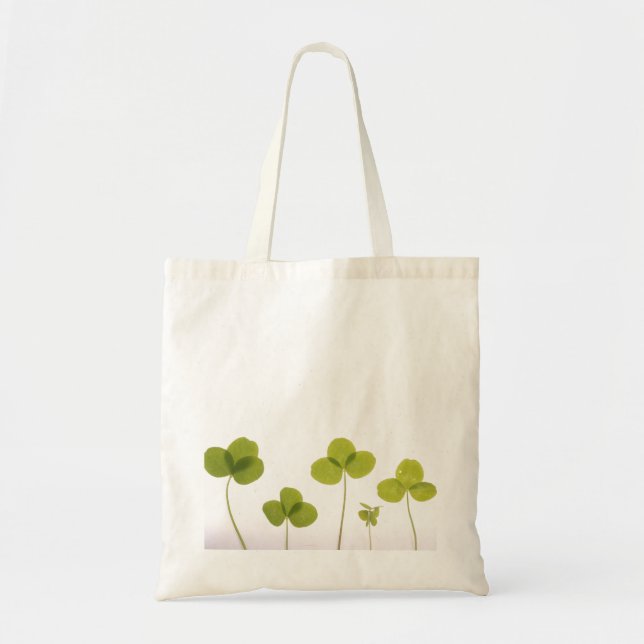 Pretty Shamrocks Tote Bag (Front)