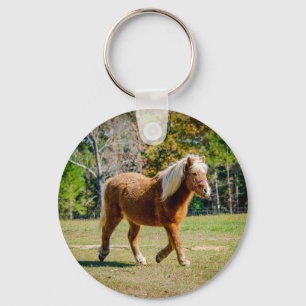 Pretty Shetland Pony Key Ring