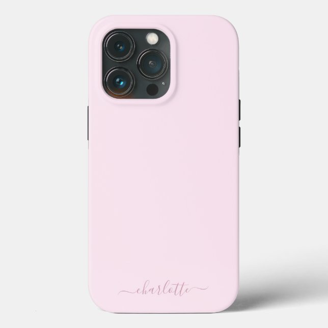 Pretty Soft Pink and Blush Case-Mate iPhone Case (Back)