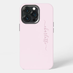 Pretty Soft Pink and Blush iPhone 13 Pro Case