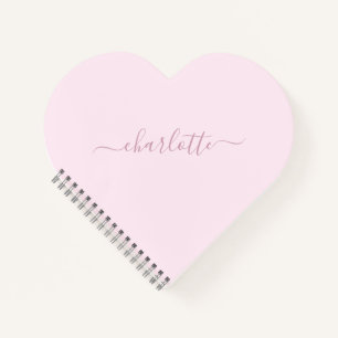 Pretty Soft Pink and Blush Notebook