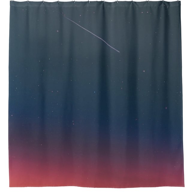 Pretty Space Shower Curtain (Front)