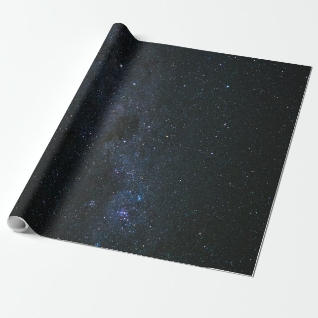 Pretty Space Wrapping Paper (Unrolled)
