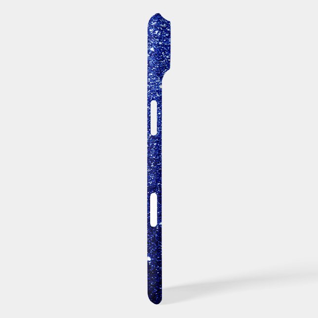 Pretty Sparkly Dark Blue Glitter (Back / Right)