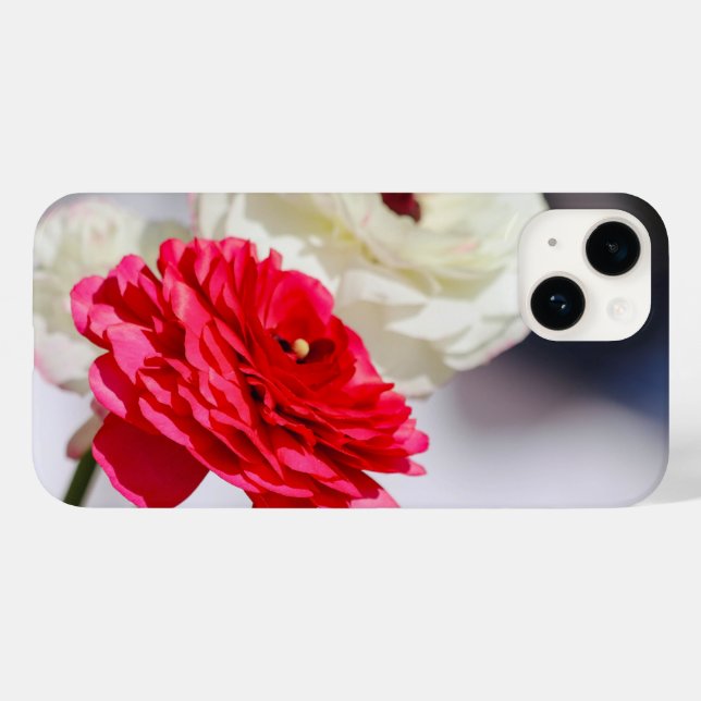 Pretty Spring Peonies Case-Mate iPhone Case (Back (Horizontal))