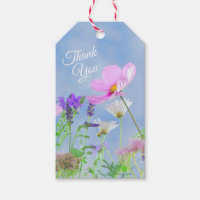 Pretty Spring Pink Wild Flowers Thank You