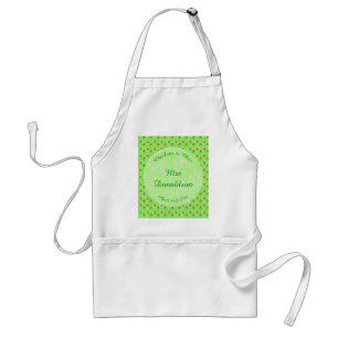 Pretty Spring Wedding Apple blossom and Apples Standard Apron