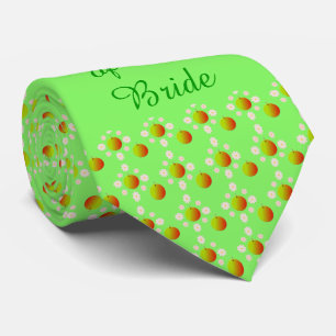 Pretty Spring Wedding Apple blossom and Apples Tie