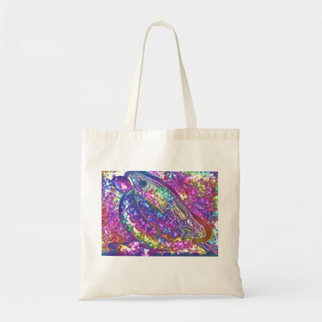 Pretty Stainglassed bird!  Tote Bag (Front)