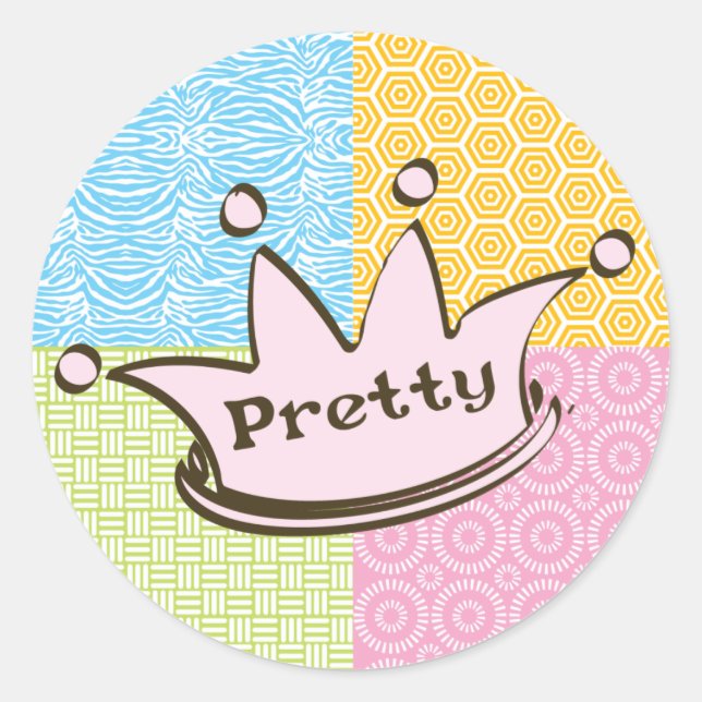 Pretty Sticker (Front)