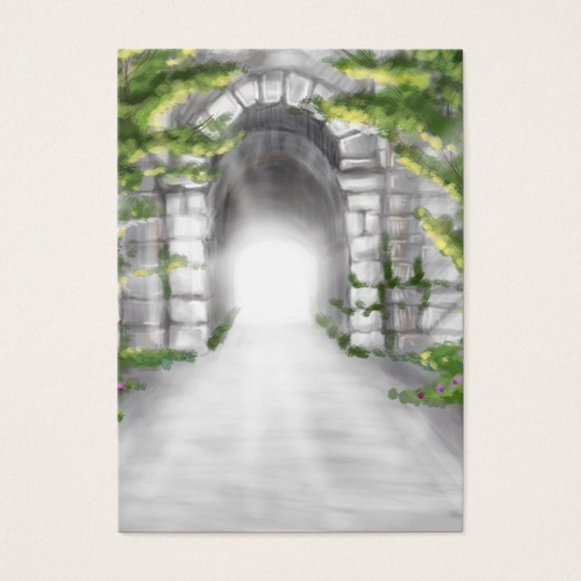 pretty stone tunnel trellis design (Front)