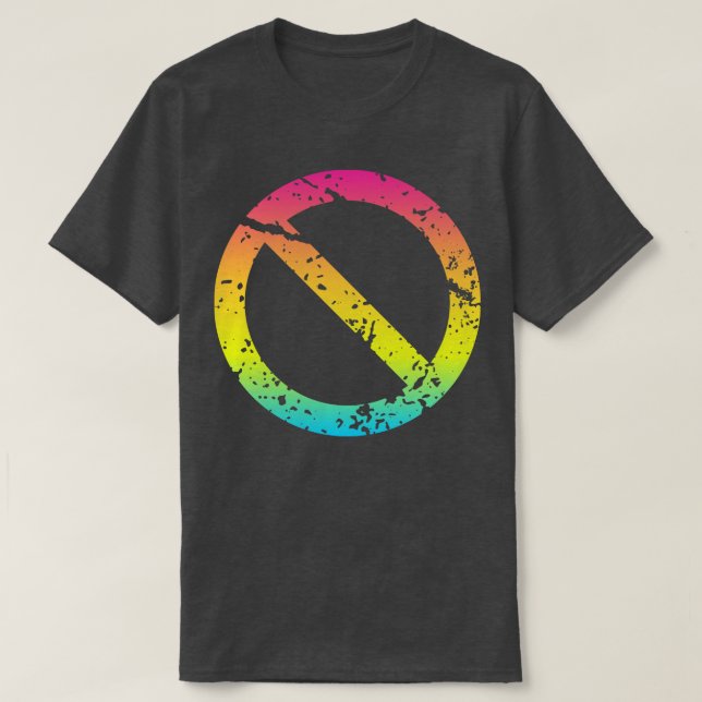 Pretty Stop Sign T-Shirt (Design Front)