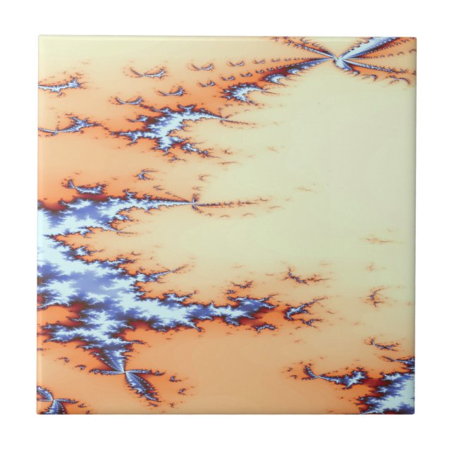 PRETTY STREAM WATER CERAMIC TILE (Front)