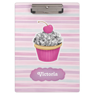 Pretty Stylish Cupcake Clipboard