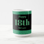Pretty stylish personalised birthday mug gift 18th<br><div class="desc">Pretty stylish personalised birthday mug gift</div>