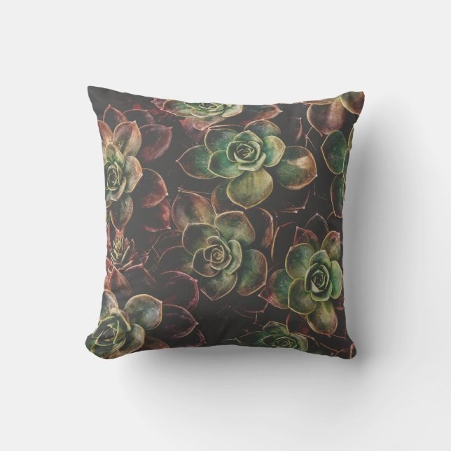 Pretty #Succulent Plants Cushion (Front)