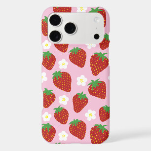 Pretty summer strawberry pattern