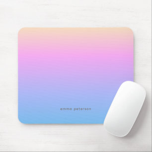 Pretty Summer Sunset Vibe Gradient Mouse Pad