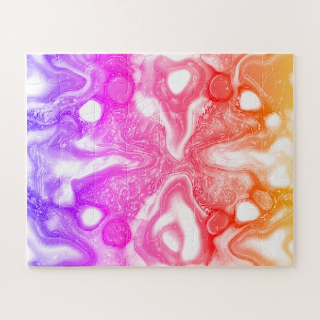 Pretty summertime art jigsaw puzzle (Horizontal)