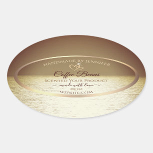 Pretty Sun over the Ocean Design Product Labels