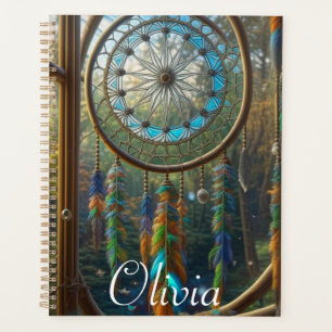Pretty Suncatcher Dreamcatcher Personalized Planner