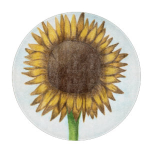 Pretty Sunflower Cutting Board