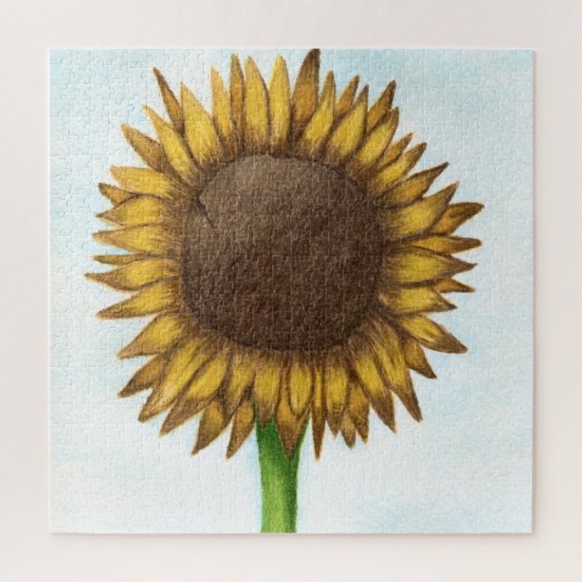 Pretty Sunflower Jigsaw Puzzle (Vertical)