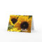 Pretty Sunflowers Hello Blank Inside Notecard