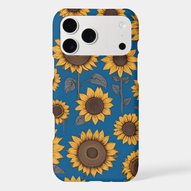 Pretty sunflowers pattern (Back)