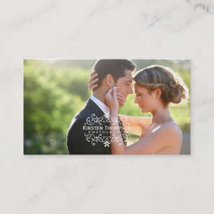 Pretty Swirls Appointment Reminder Card