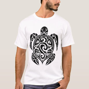 Pretty Tattoo Diver Turtle Copy T-Shirt