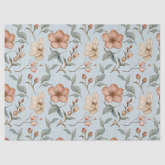 Pretty Tea Rose Tissue Paper