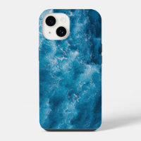 Pretty Teal Blue Aqua Turquoise Geode Pattern Case