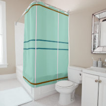 Pretty Teal Pink Brown Geometric Lines