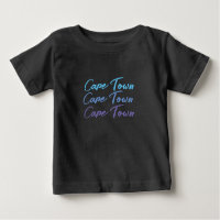 Pretty Text Colourful Cape Town baby